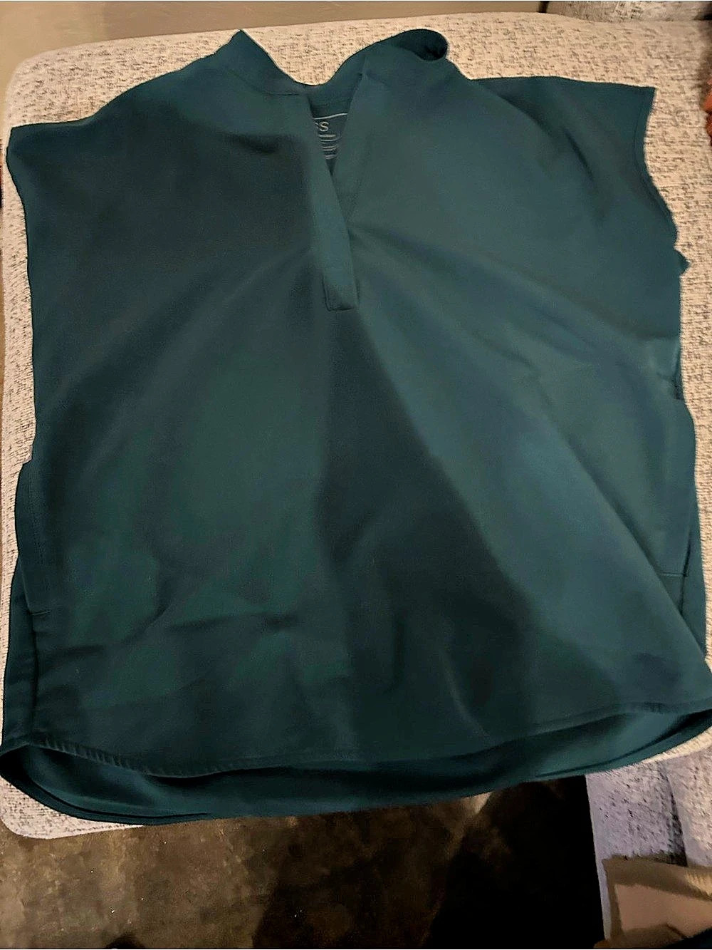 Rafala Sleeveless Top in Green Small Like New